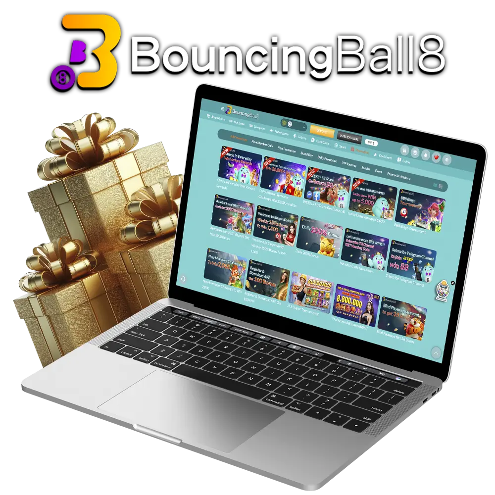 Find out all the details about bonuses and promotional offers from BouncingBall8 Casino.